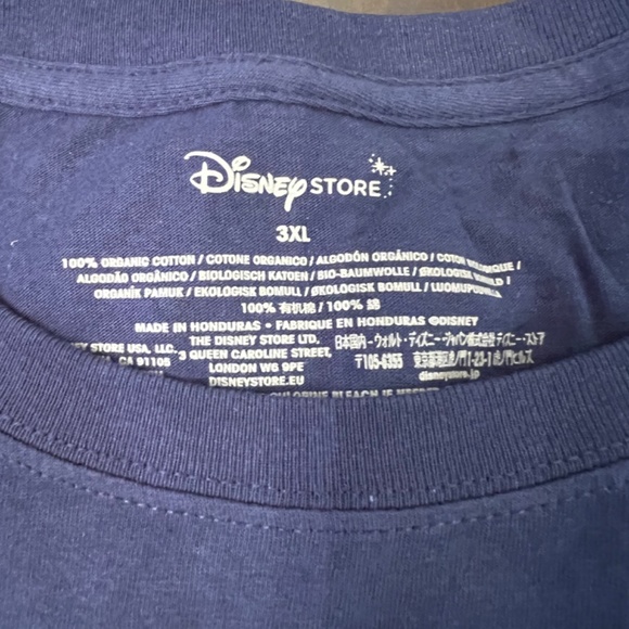 Disney Store Princess plus size tee NEW 3X Navy - Picture 10 of 10